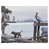 "Bayou Neighbors" by John Akers Louisiana Artist