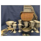 Ot - Nantucket Basket with bail handle ,  7 Web