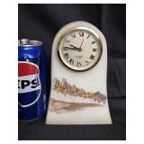 Fenton Glass  Quartz Alarm Clock for Budweiser,