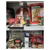 Coca-Cola Lot circa 1999 - 2 Metal Trays ,
