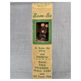 Sam-Bo Novelty Fishing Lure with original box,  "