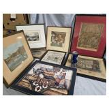 8 Prints ages and condition vary The Judgement