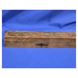 Rare Early  Slide top puzzle pencil box  circa