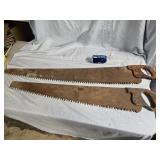 2 Tree saws measures 49" & 42" look at pictures