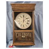 Ridgeway Vintage Reproduction Oak  Calendar