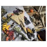 Vintage G I Joe and Star Wars toy parts  all well