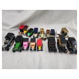 3 IRGA toy cars made in Czech and 14 other toy