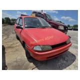 1994 FORD ASPIRE Tow# 9030629