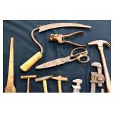 Lot of vintage hand tools