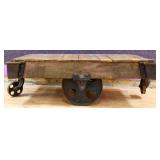 Vintage railroad cart