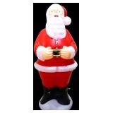 Vntg 40in Santa Claus blow mold see pics NO SHIP