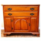 VIntage farmhouse maple server