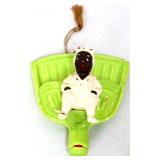 Vntg Americana dust pan wall pocket see pics