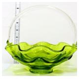 MCM Viking epic green crimp basket, clear handle