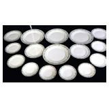 Lot of Oxford May Morn bone china dinnerware