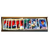 1989 Topps baseball card box with contents