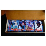 1988 Donruss baseball card box with contents