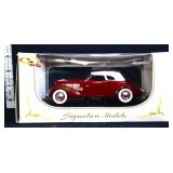 Signature 1937 Cord Supercharged car in box