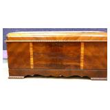 Vintage cedar lined blanket chest see photos