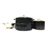 Lot of 3 metal kitchenware items