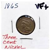 1865 3 cent nickel