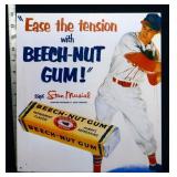 Metal Beech Nut Gum sign