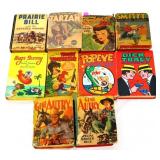 Lot of 10 vintage Big Little Books see photos