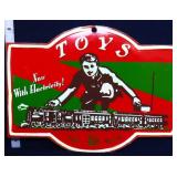 Metal Toys sign