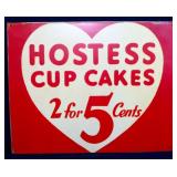 Metal Hostess Cup Cakes sign