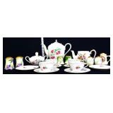 Mixed estate lot, inc teapots & teacups