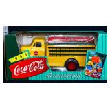 Die cast Coca Cola truck bank in org box