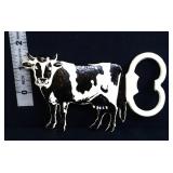 Cast iron cow bottle opener