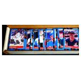 1988 Donruss bseball card box with contents