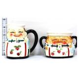 Vntg Jolly Chef sugar/creamer set