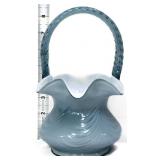 Fenton grey cased drape basket