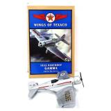 Die cast Wings Of Texaco 1932 Northrop Gamma w box