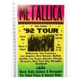 14x22 Metallica poster, not original