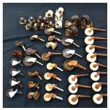 Lot of vintage furniture wheels