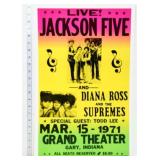 14x22 The Jackson 5 poster, not original
