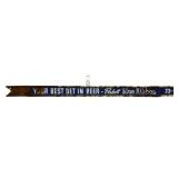 Vntg metal 30x2 Pabst Blue Ribbon door push