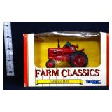 Die cast Farmall M-TA tractor in box see pics