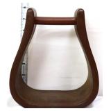 Vintage brown stirrup