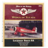 Die cast Wings Of Texaco Lockheed 8A plane in box