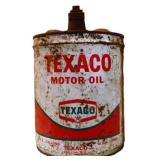 Vntg 5gal Texaco Motor Oil can see pics