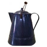 Vintage granite campfire coffee pot
