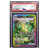 Graded GM Pokemon 2024 Leafon SV8a card