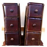 Lot of 2 vintage sewing machine drawers see pics