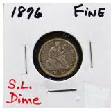 1876 seated liberty dime