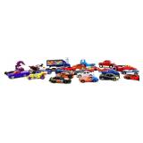 Lot of 28 toy cars and trucks