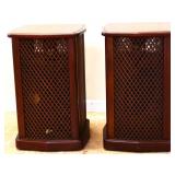 Pair MCM Sansui SF2 speakers untested NO SHIP